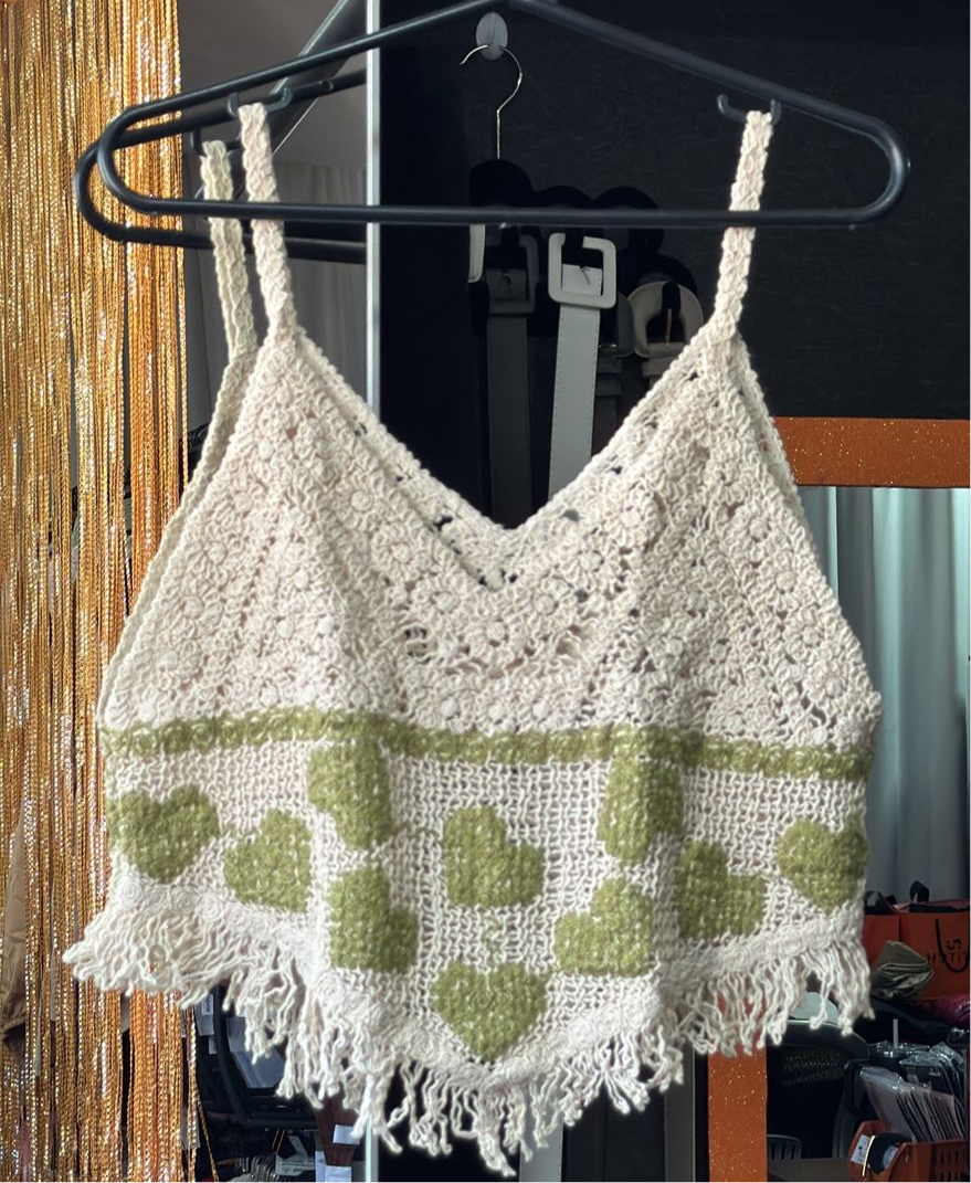 Cropped Crochê