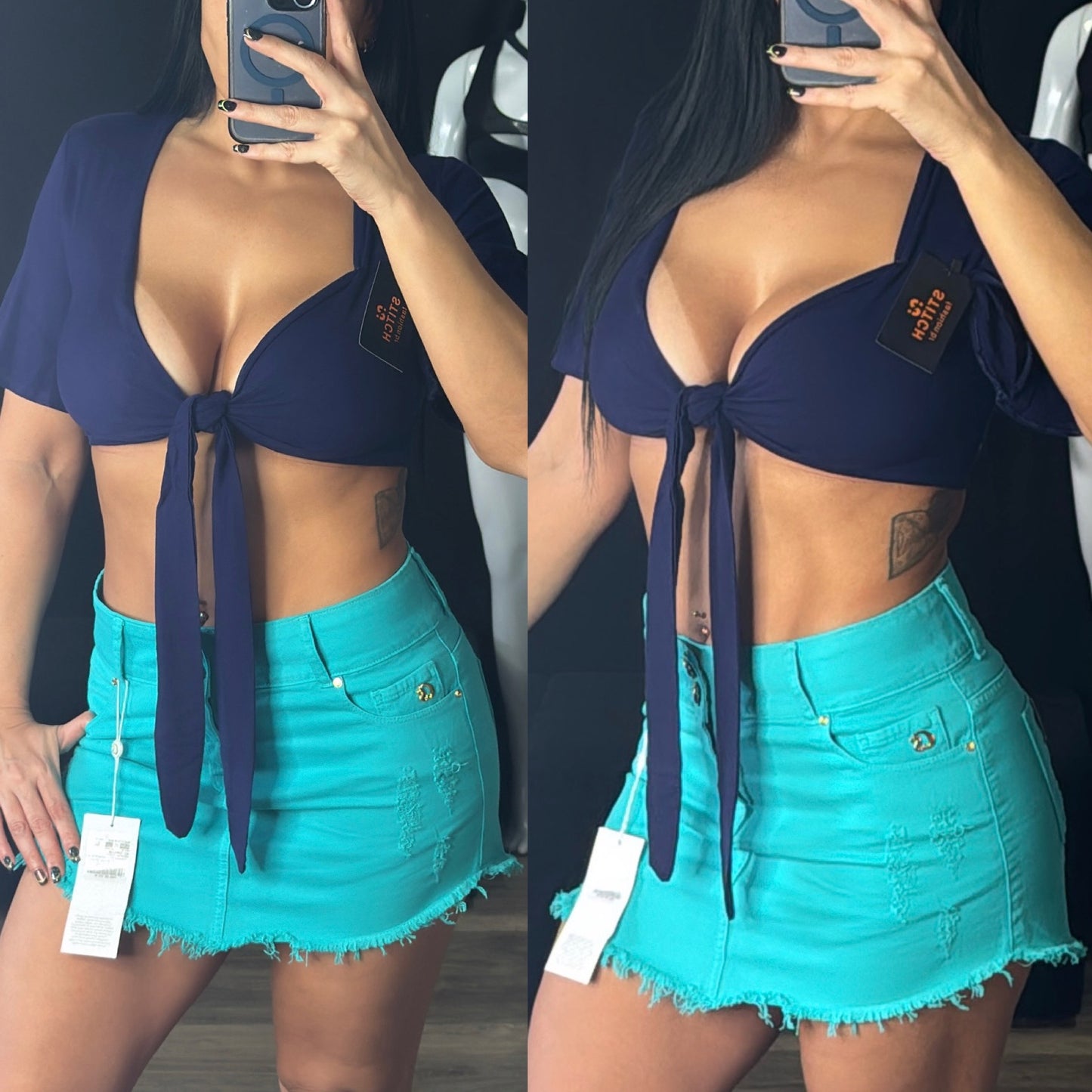 Saia Jeans Carmen Steffens