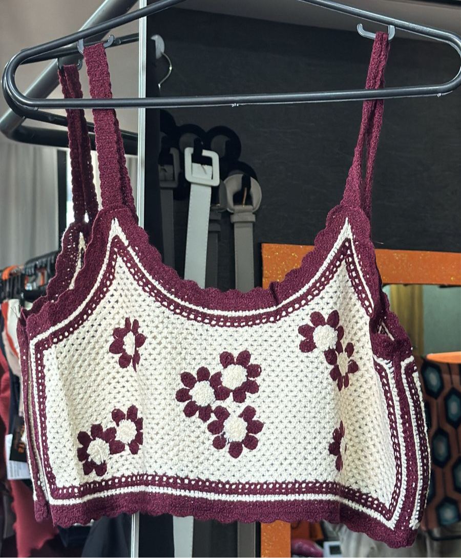 Cropped Crochê