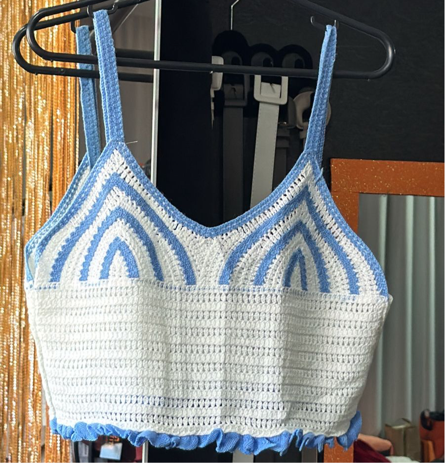 Cropped Crochê