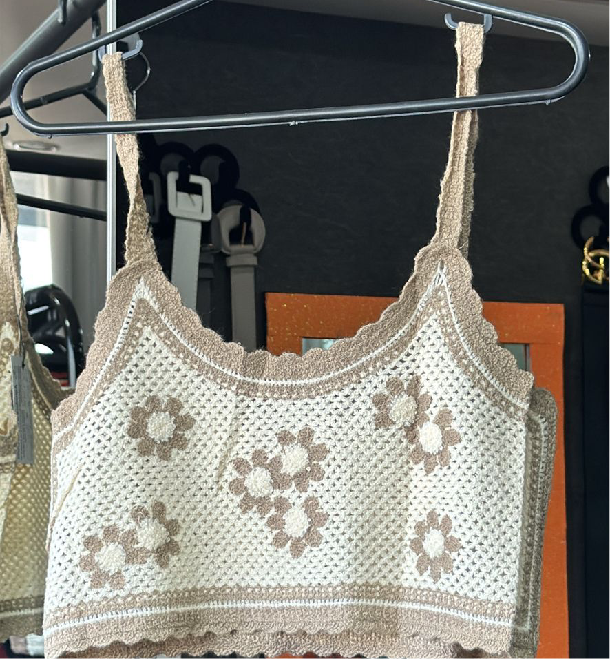 Cropped Crochê