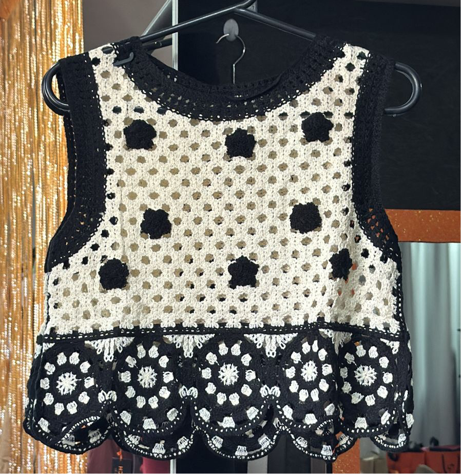 Cropped Crochê