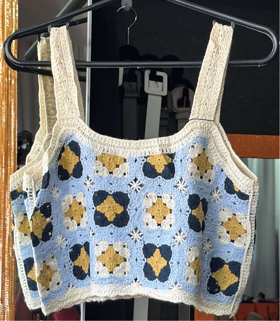 Cropped Crochê
