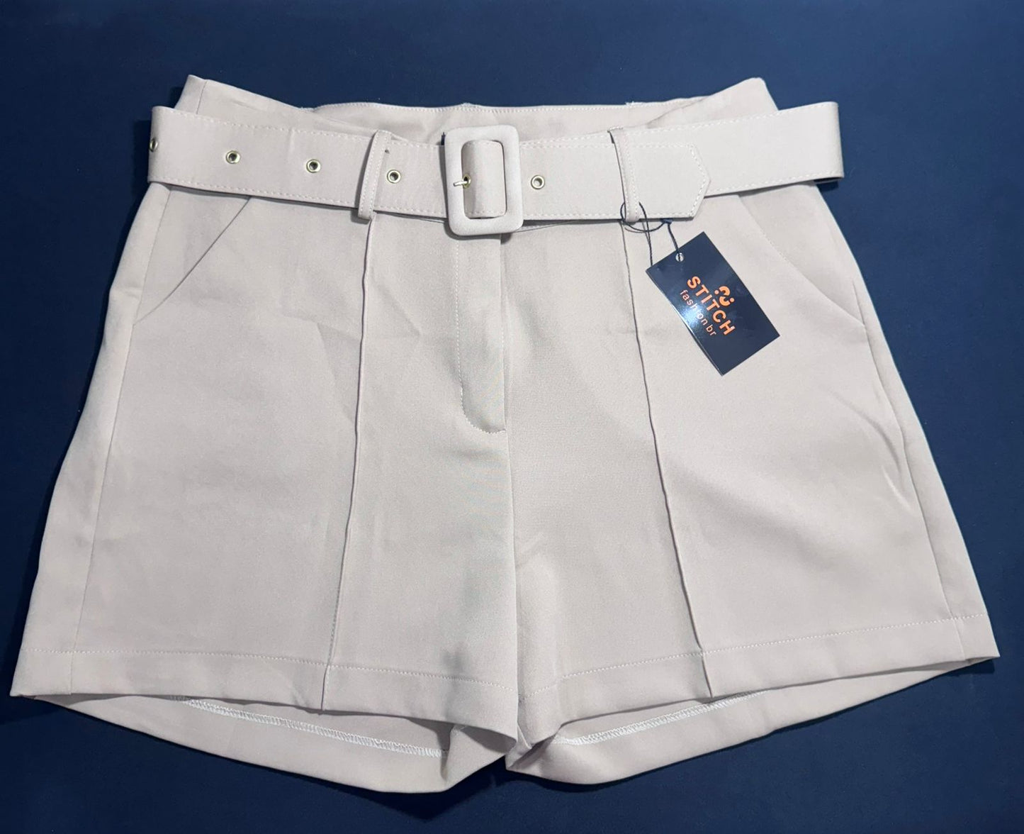 SHORT ALFAIATARIA C/ CINTO