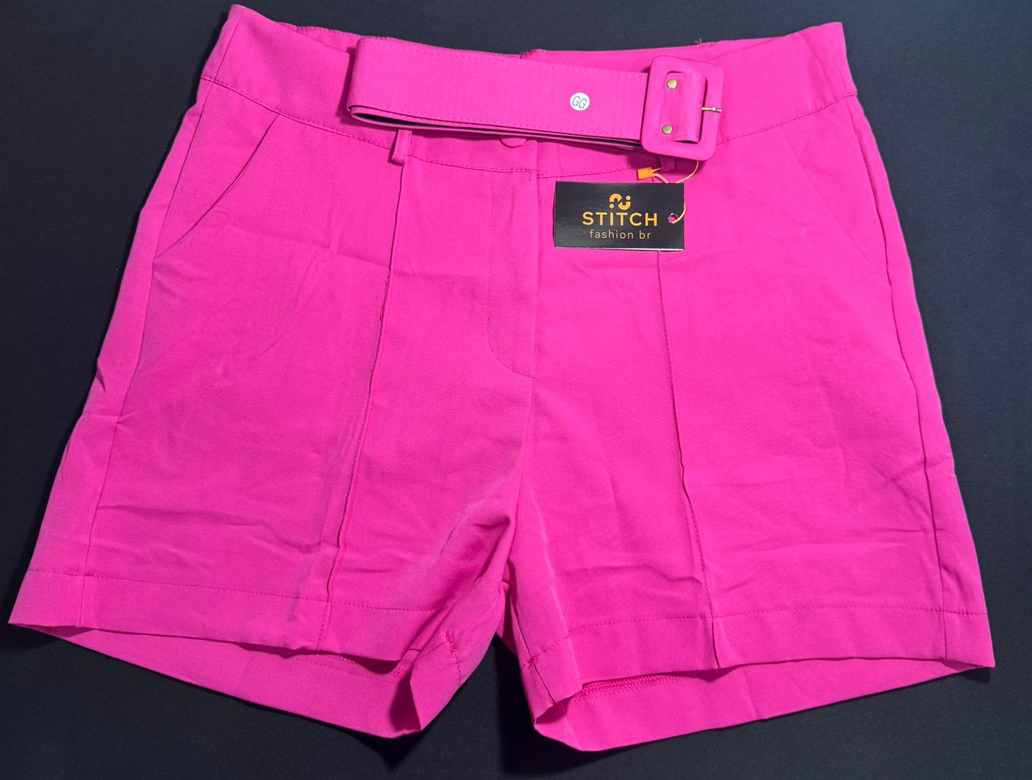 SHORT ALFAIATARIA C/ CINTO
