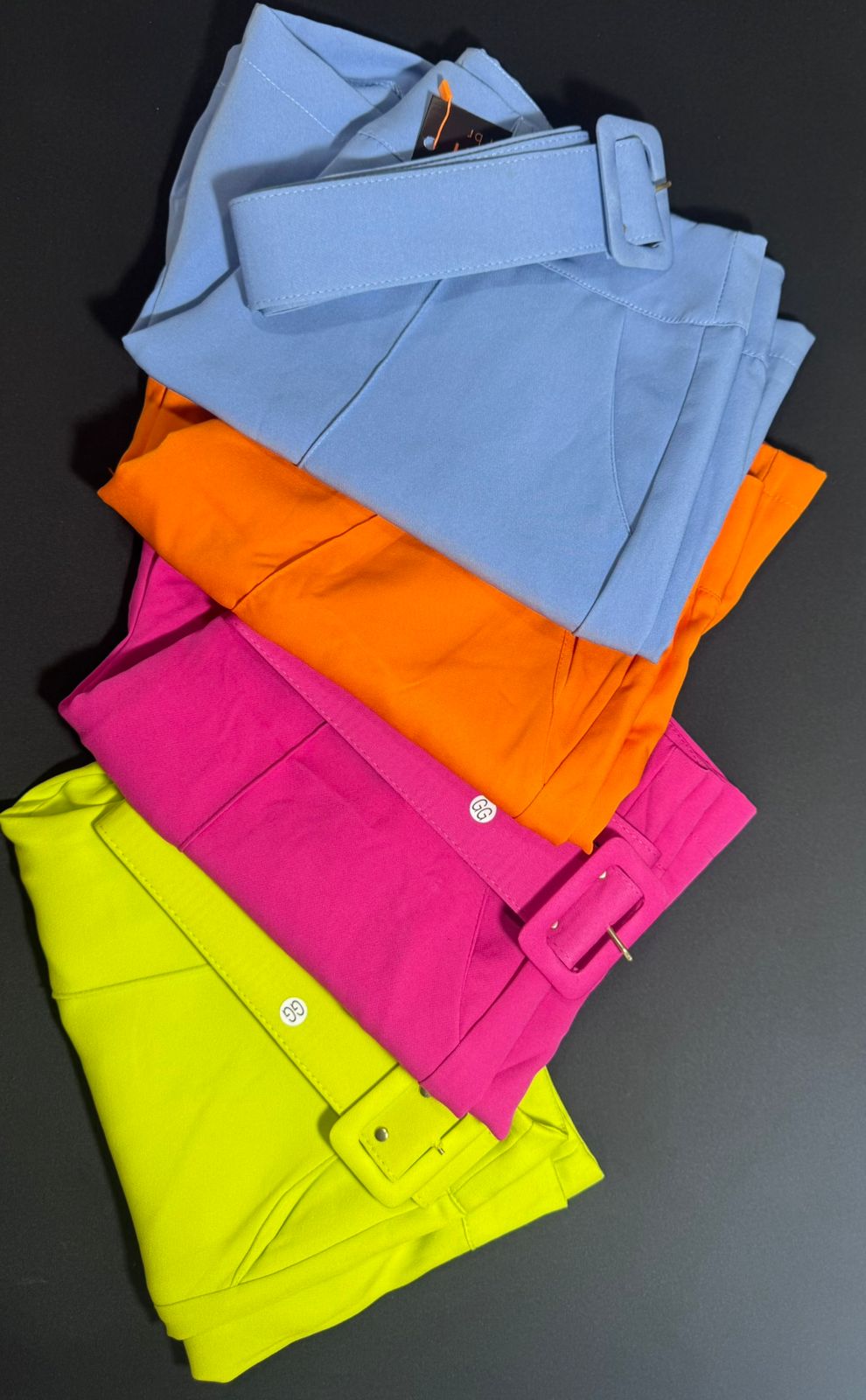 SHORT ALFAIATARIA C/ CINTO