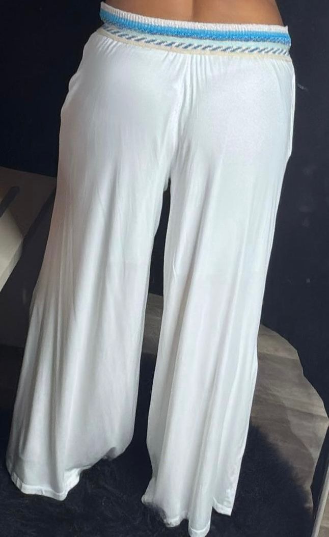 Calça + Aplicação Tricô