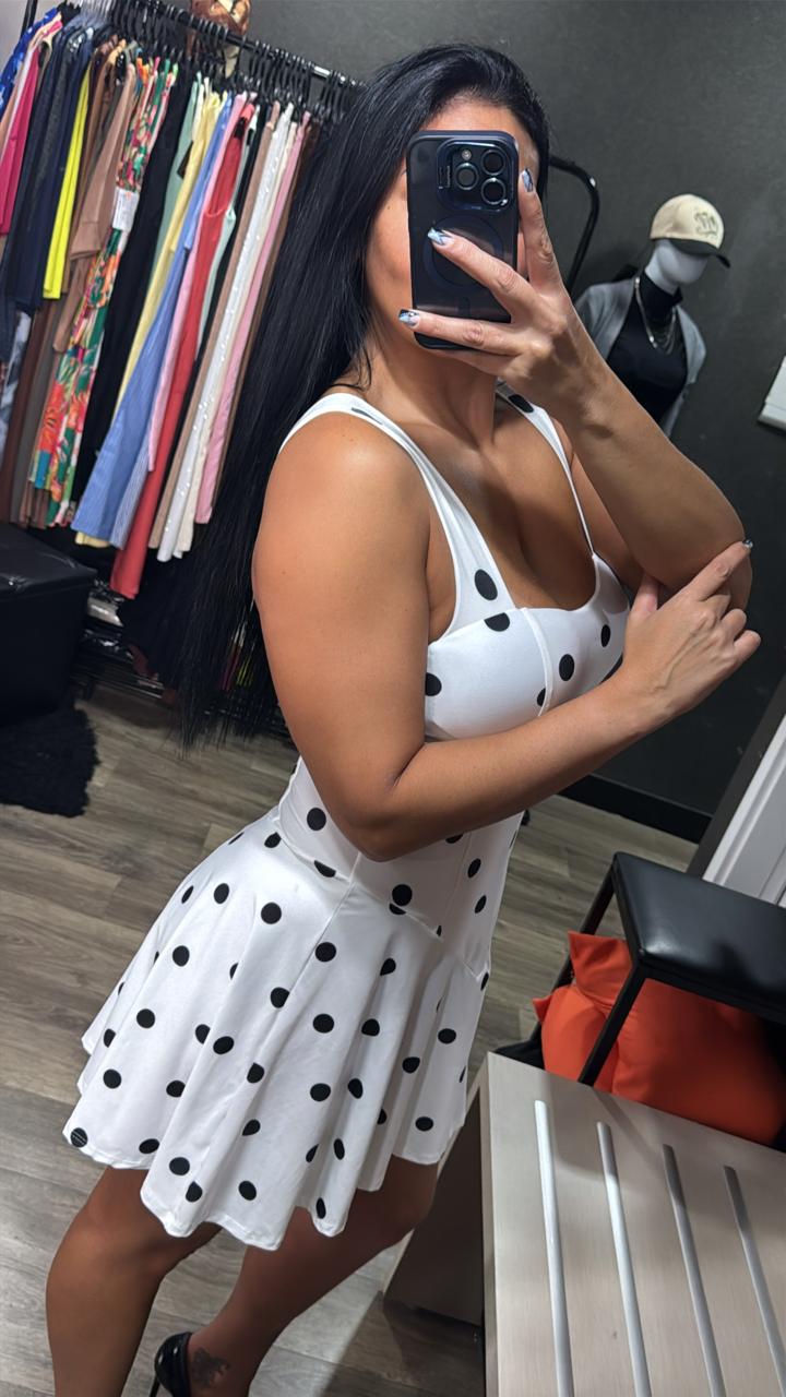 Vestido Com Bojo + Alça Ajustavel