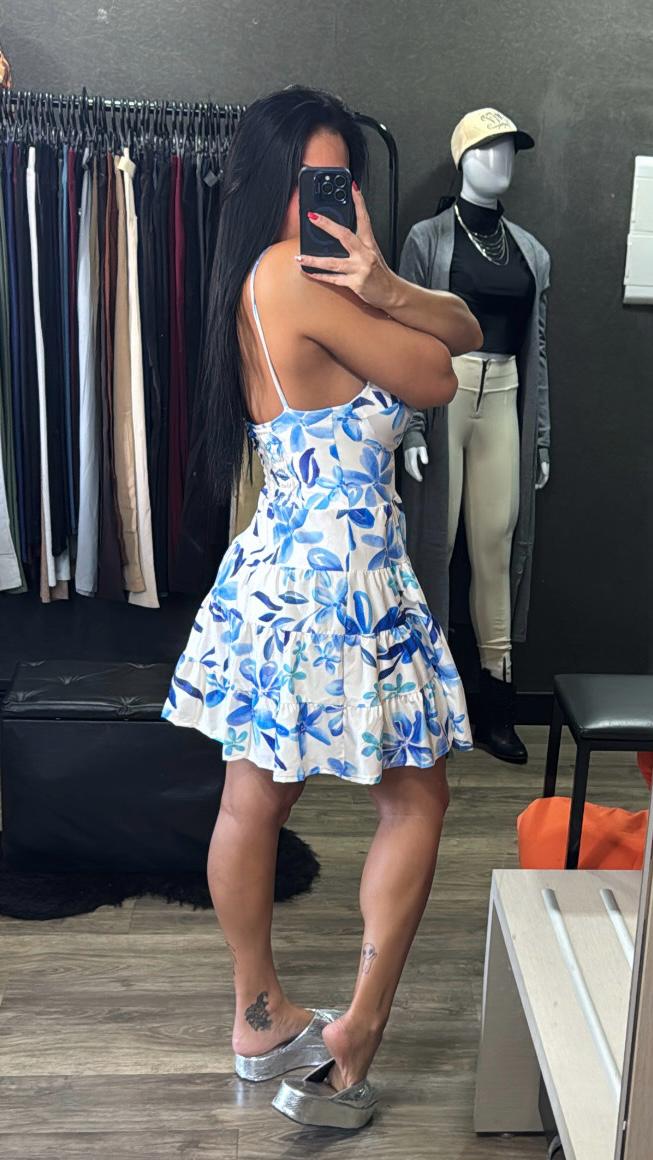 Vestido Com Bojo + Alça Ajustavel
