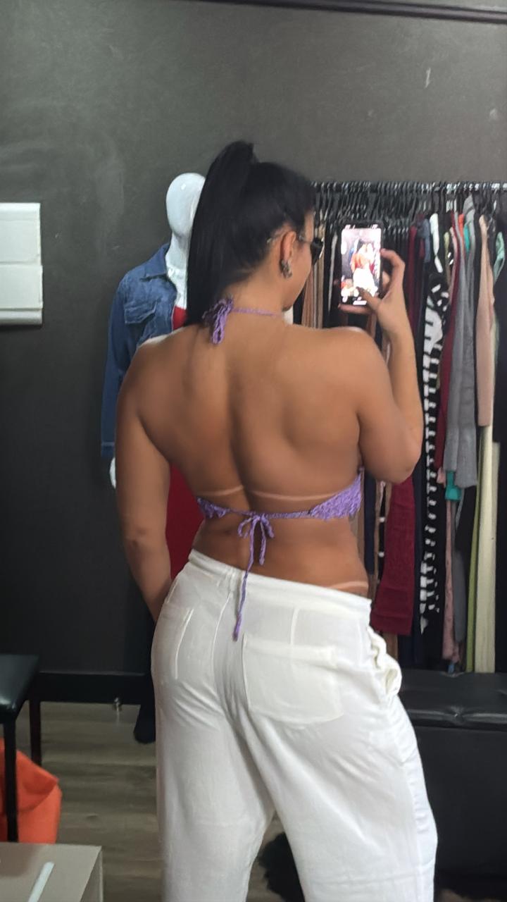 Cropped Crochê