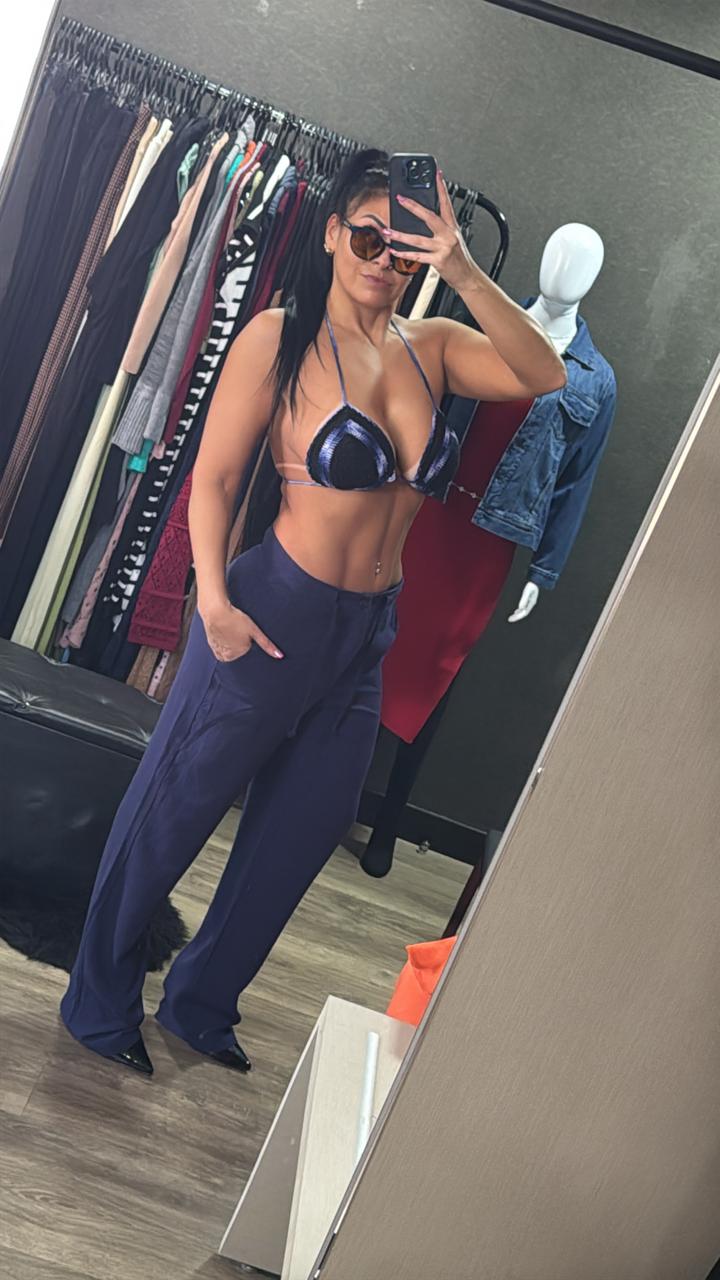 Top Crochê