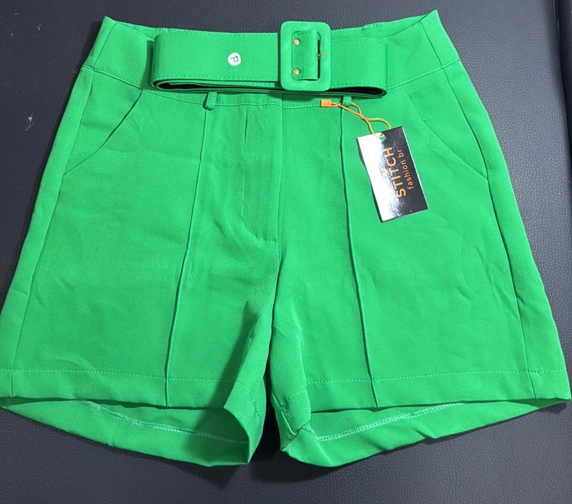 SHORT ALFAIATARIA C/ CINTO