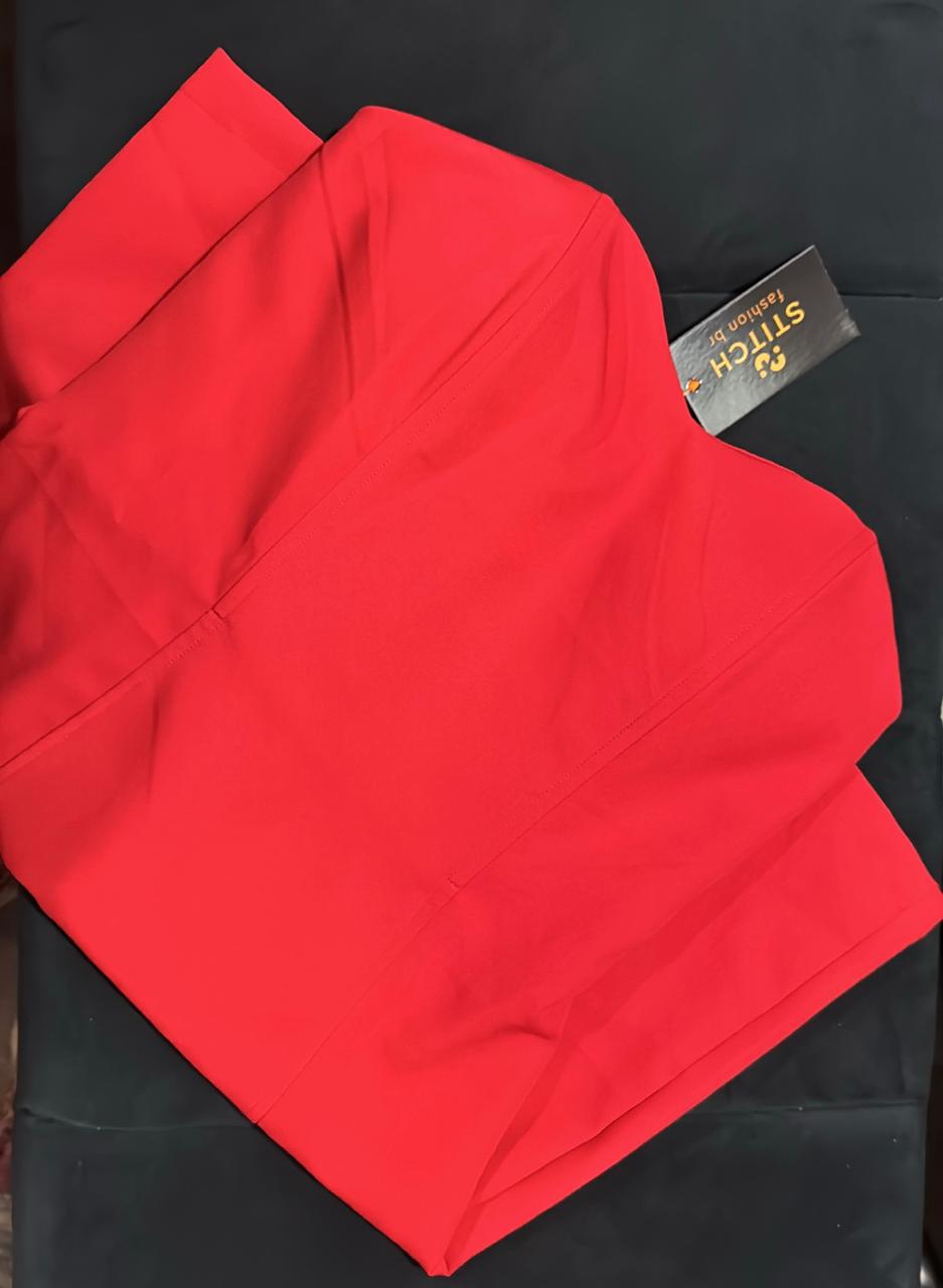 Vestido Alfaiataria Tomara Que Caía