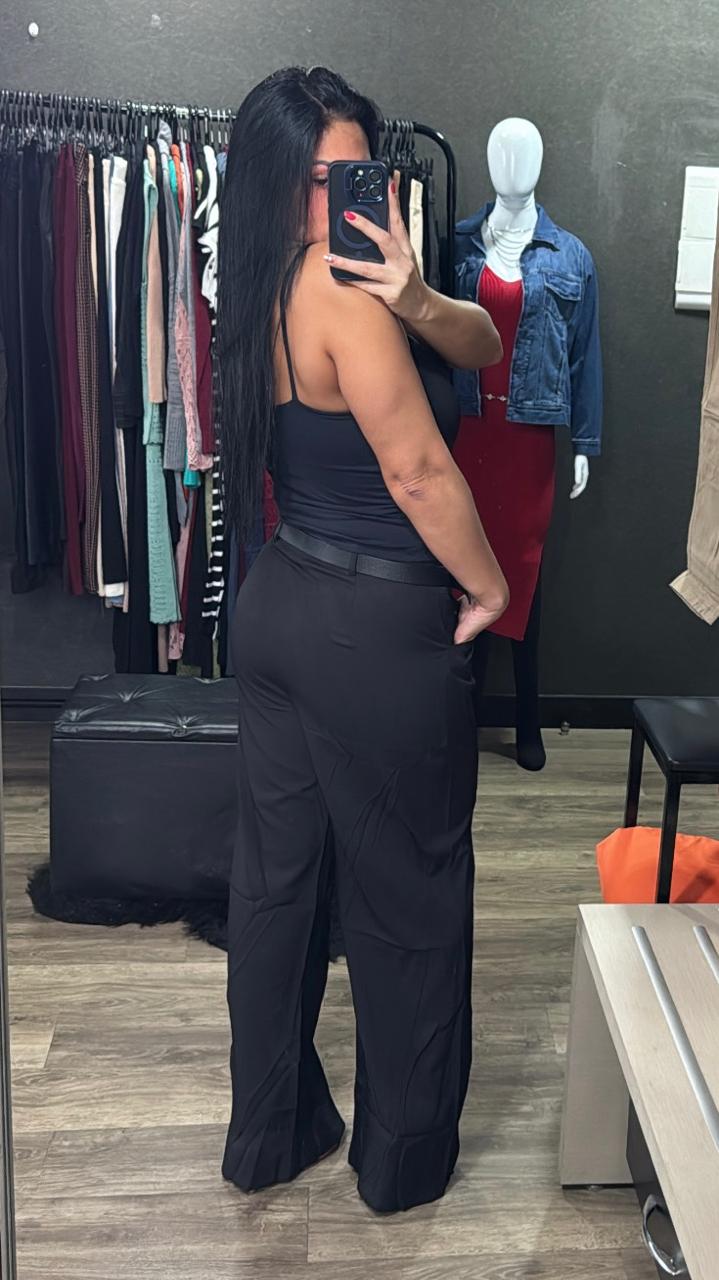 Calça Alfaiataria Com Cinto