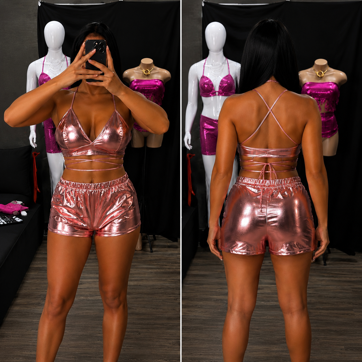 Conjunto Festival Shorts + Top