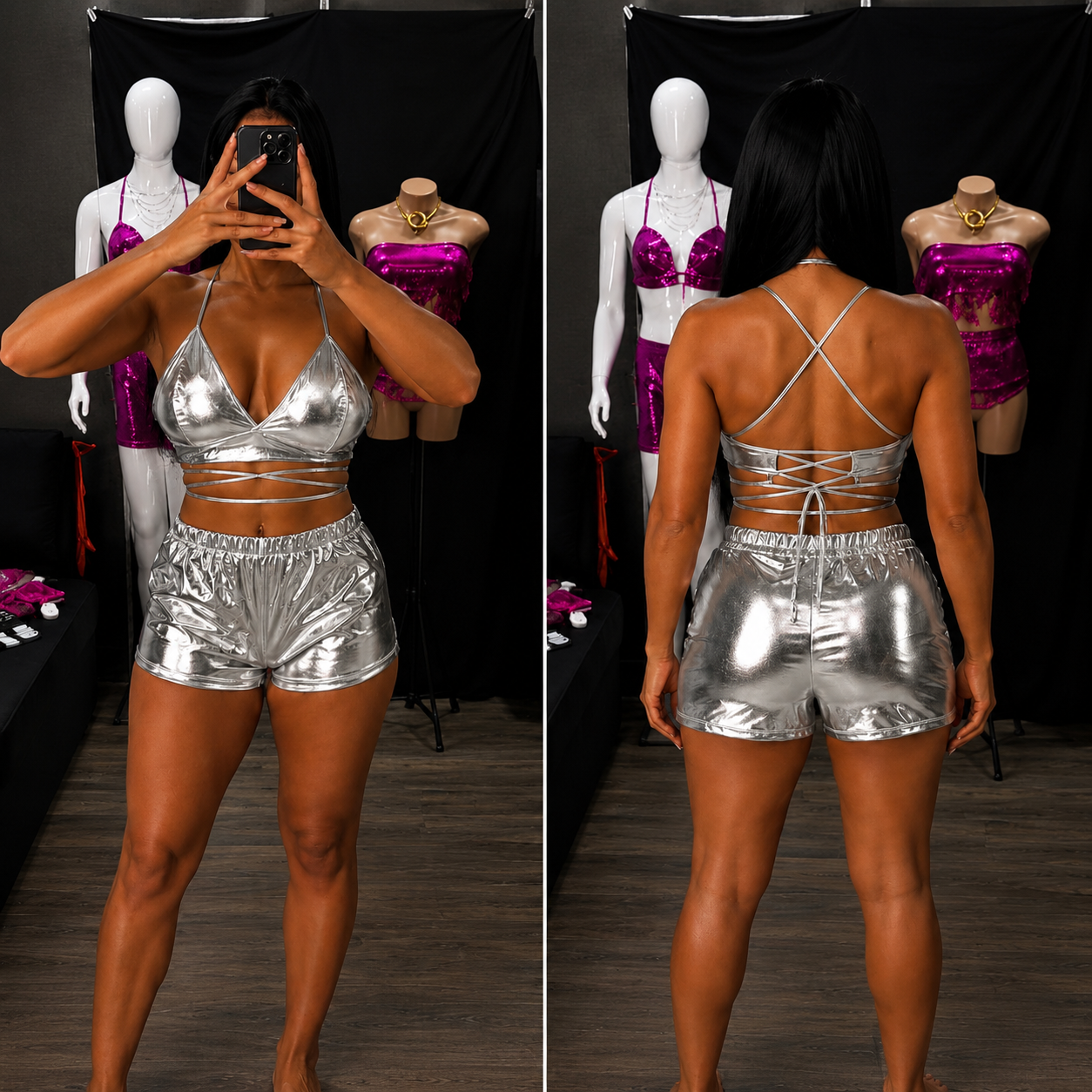 Conjunto Festival Shorts + Top