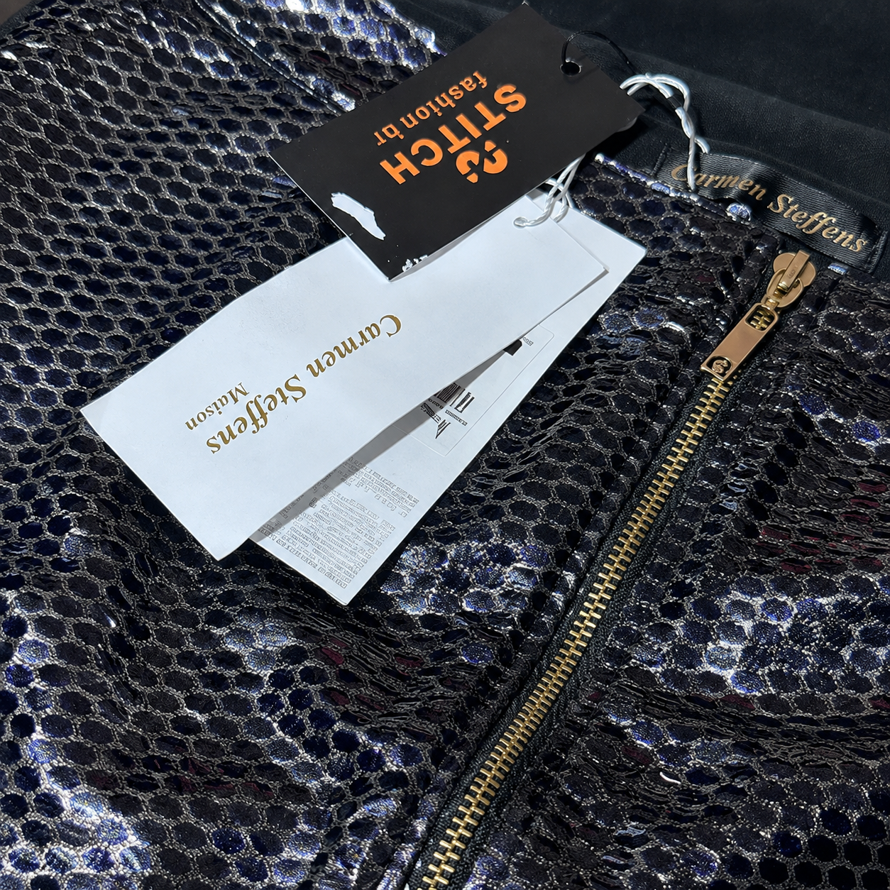 Saia Brilho Escamas CARMEN STEFFENS