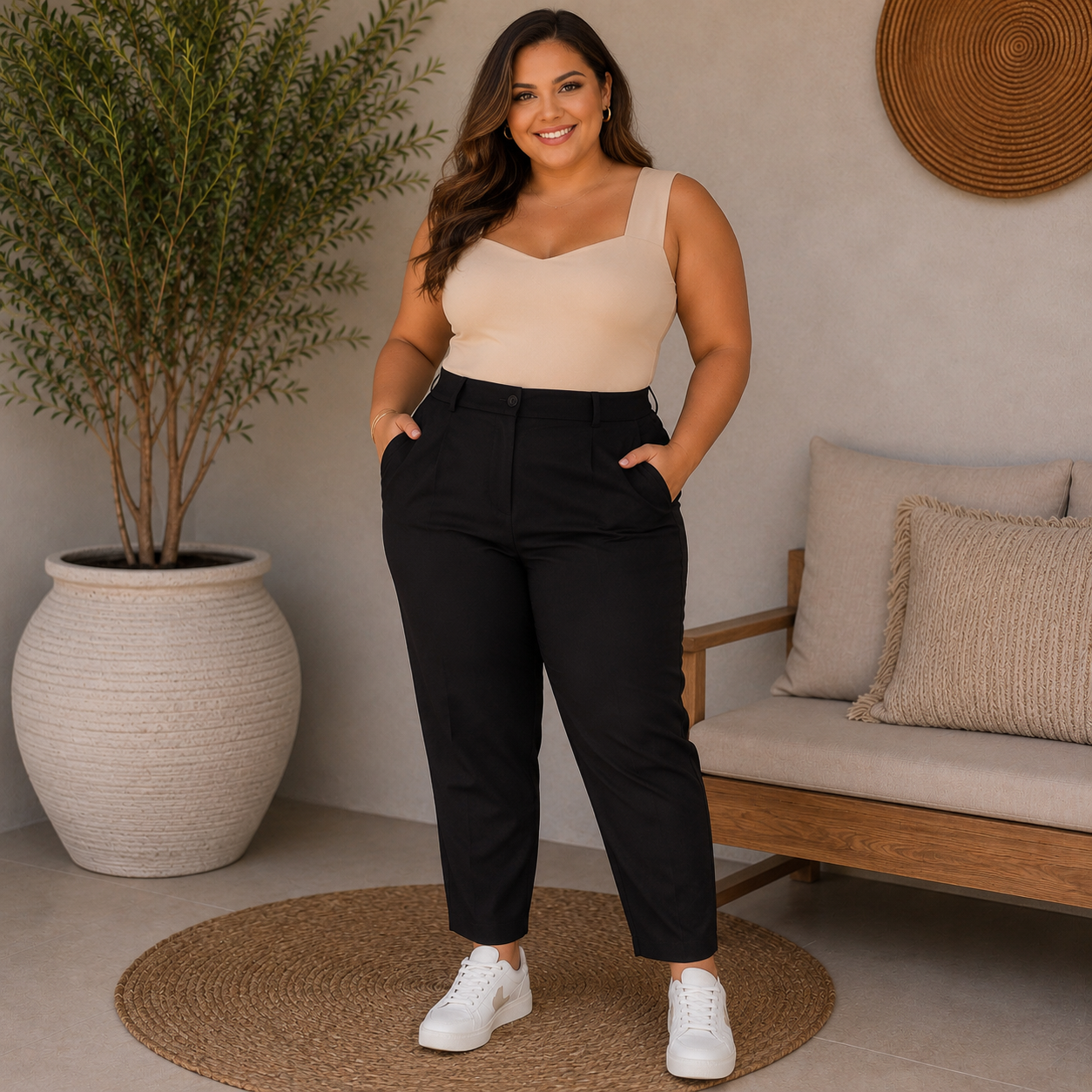 Calça Alfaiataria Plus Size