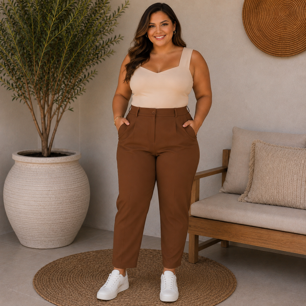 Calça Alfaiataria Plus Size