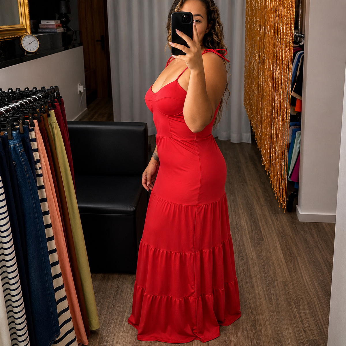 Vestido Longo C/ Bojo