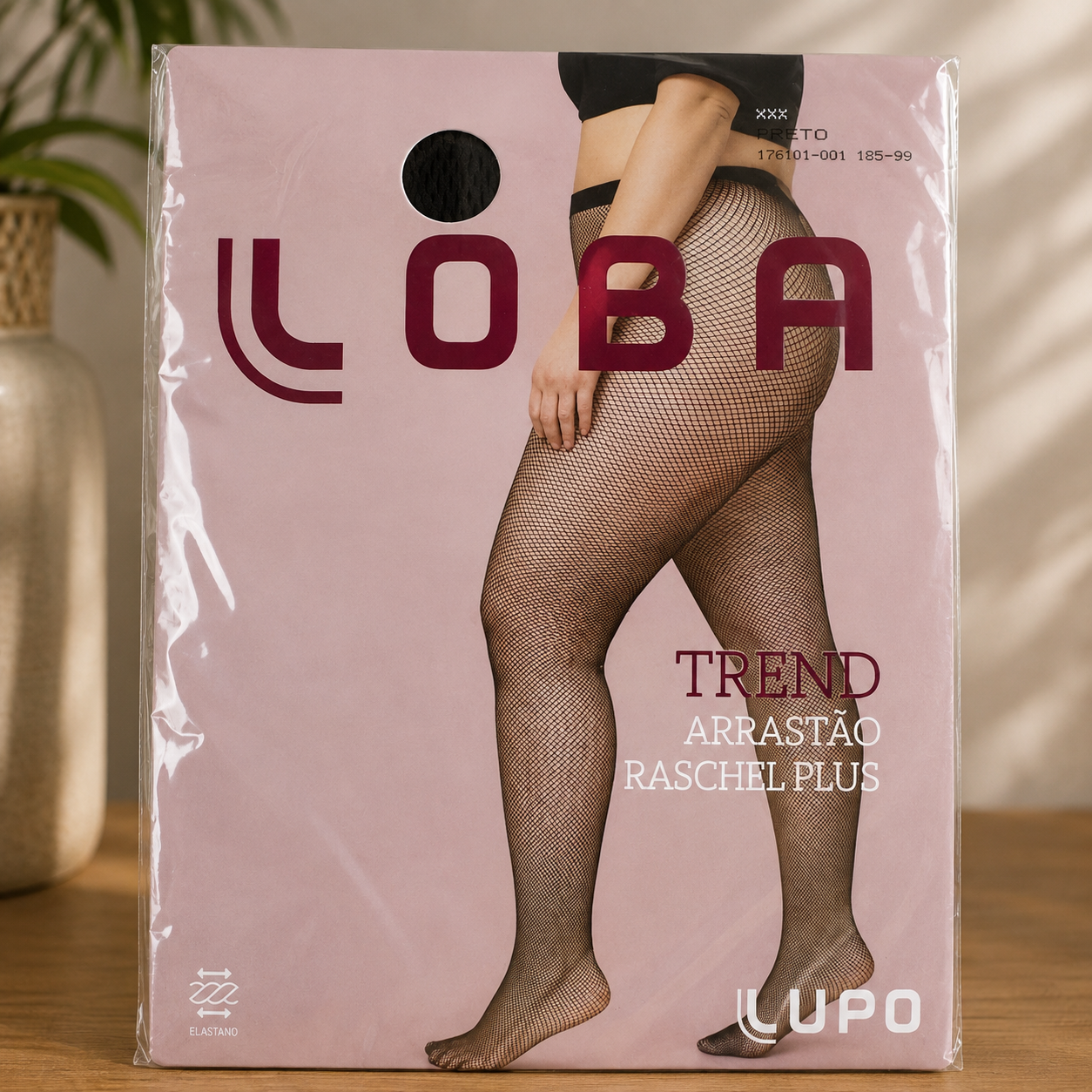 Meia Calça Arrastão Plus Size