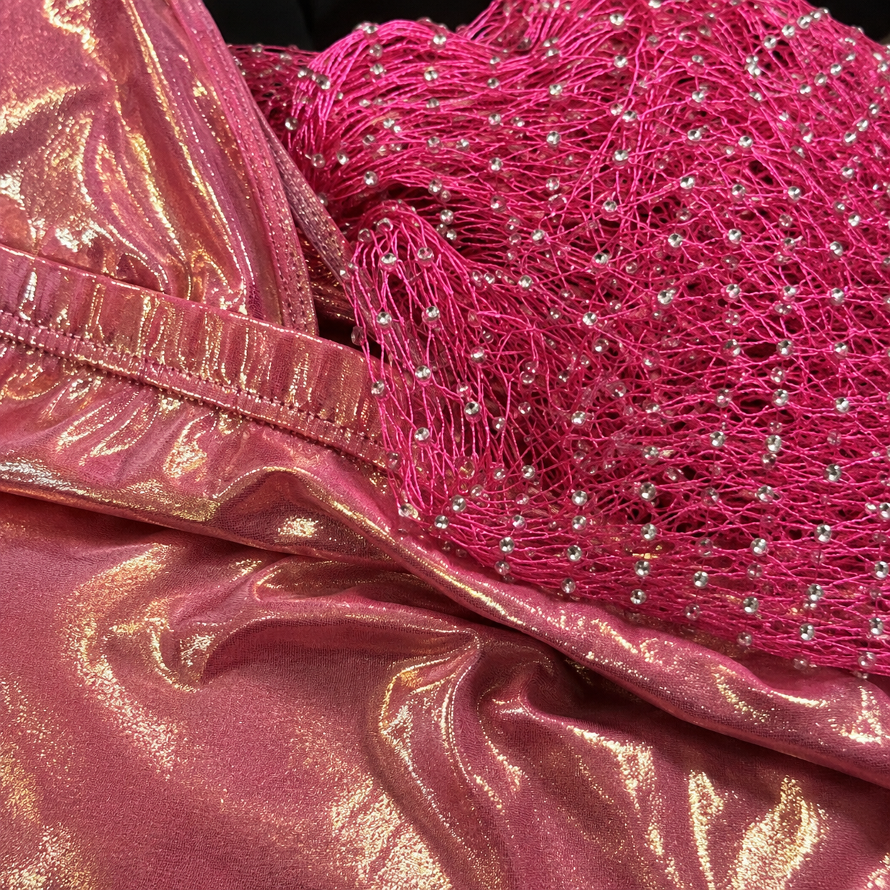 Vestido Tela Strass