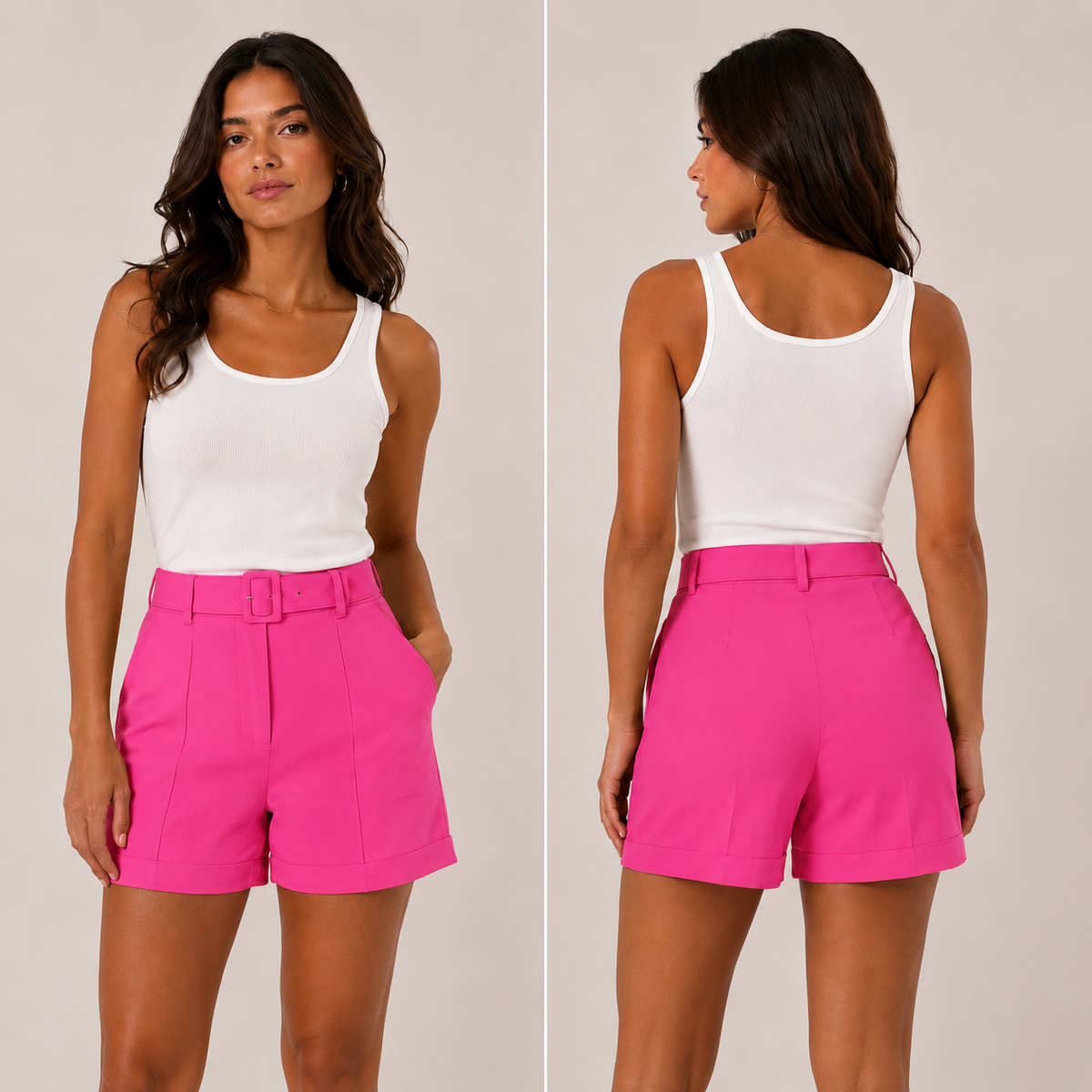 Shorts Alfaiataria C/ Cinto