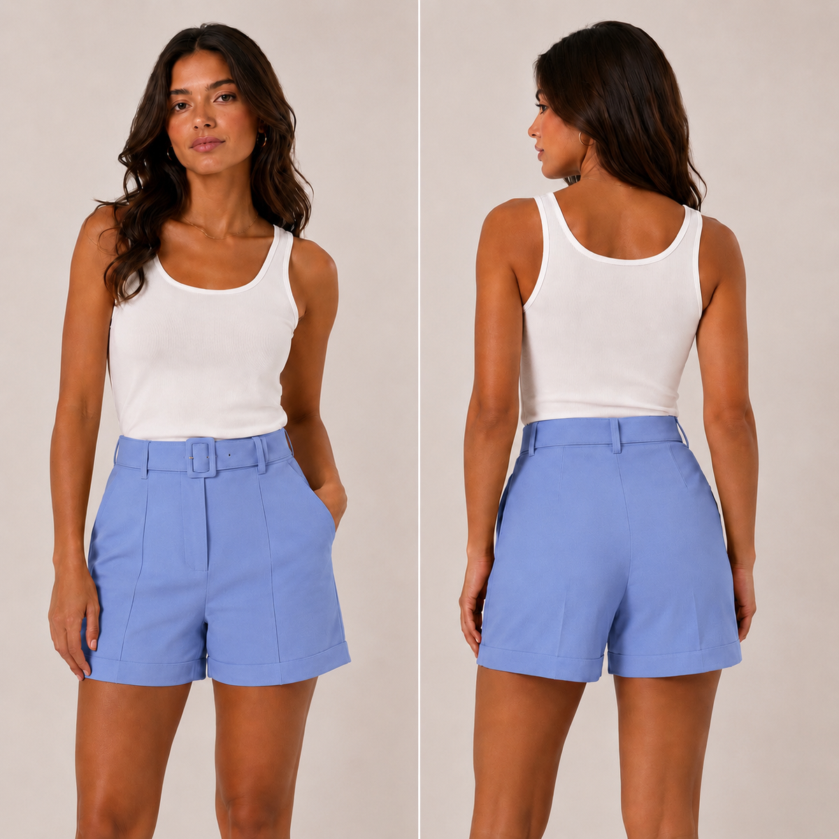 Shorts Alfaiataria C/ Cinto