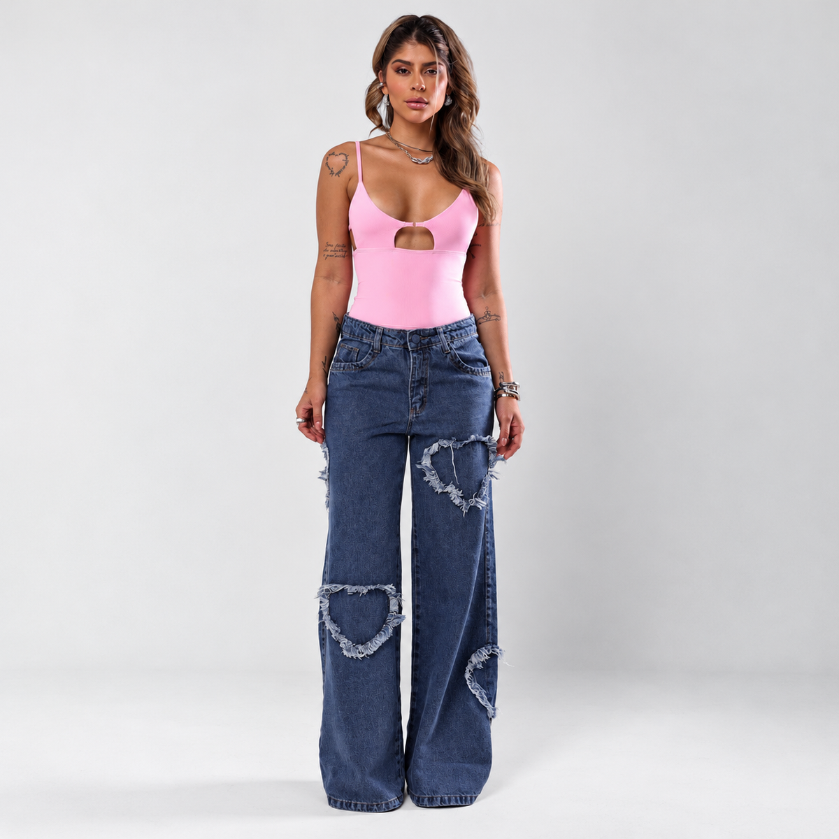 Calça Jeans Heart