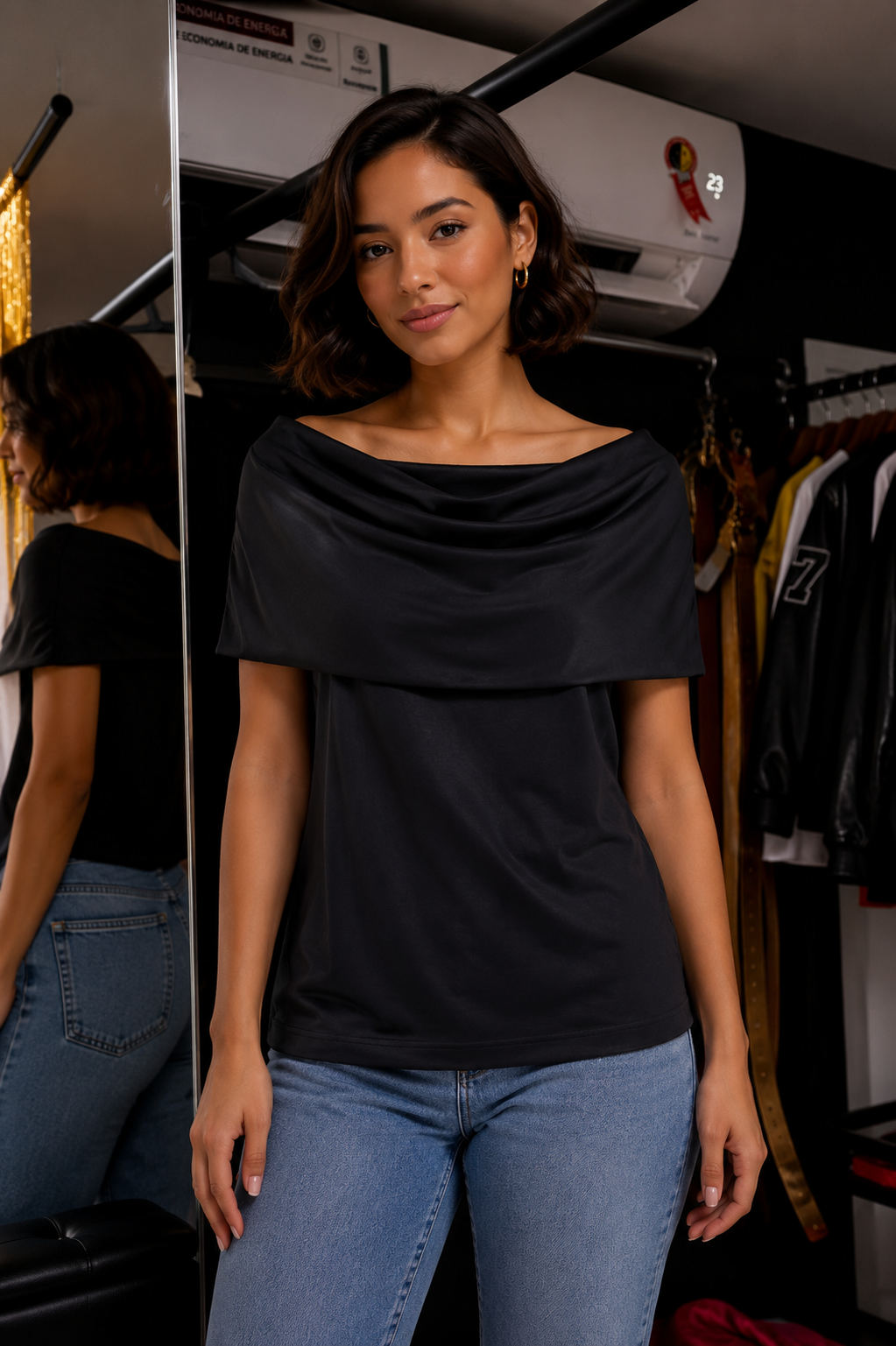 Blusinha Regata Com Gola
