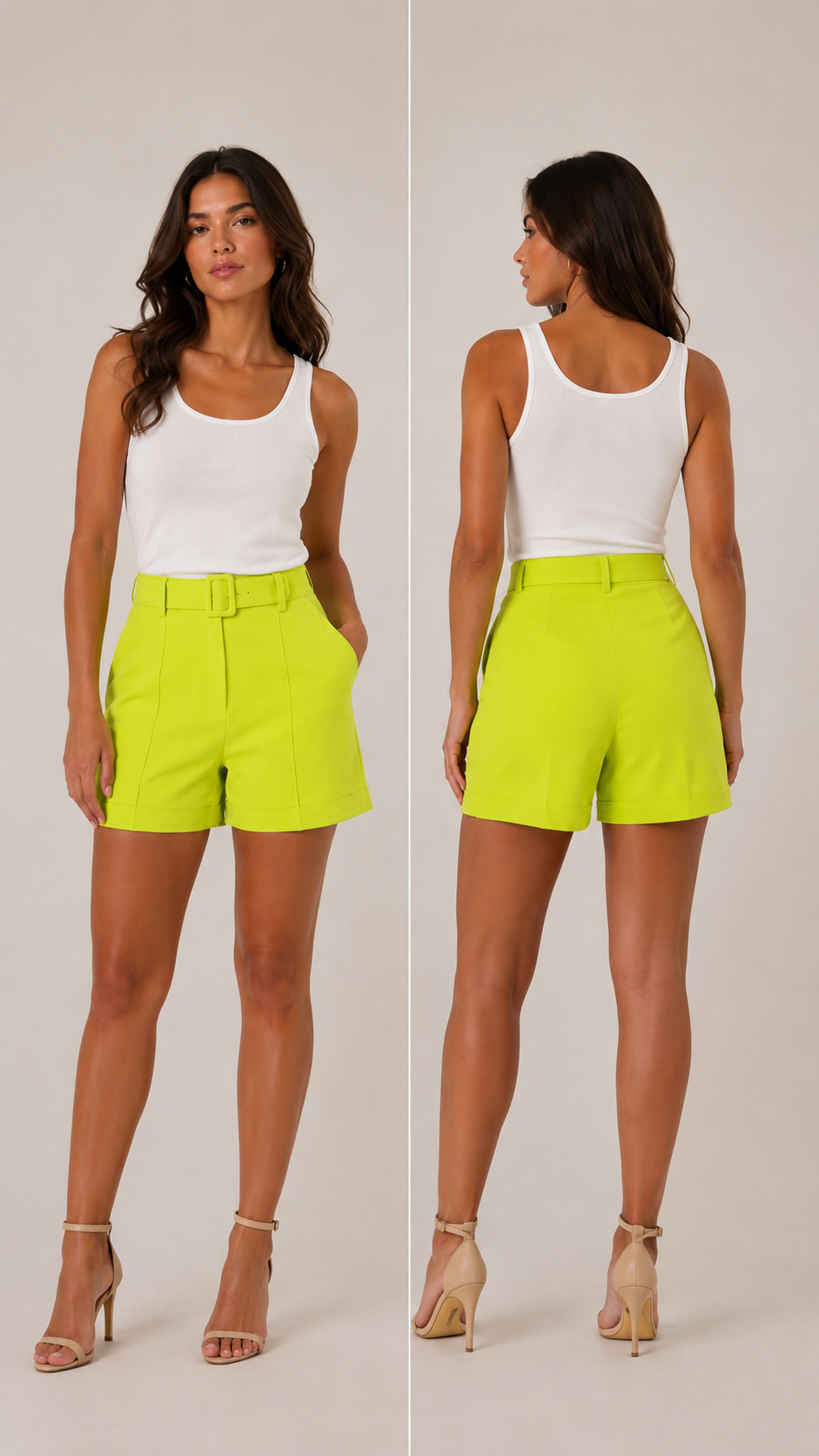 Shorts Alfaiataria C/ Cinto