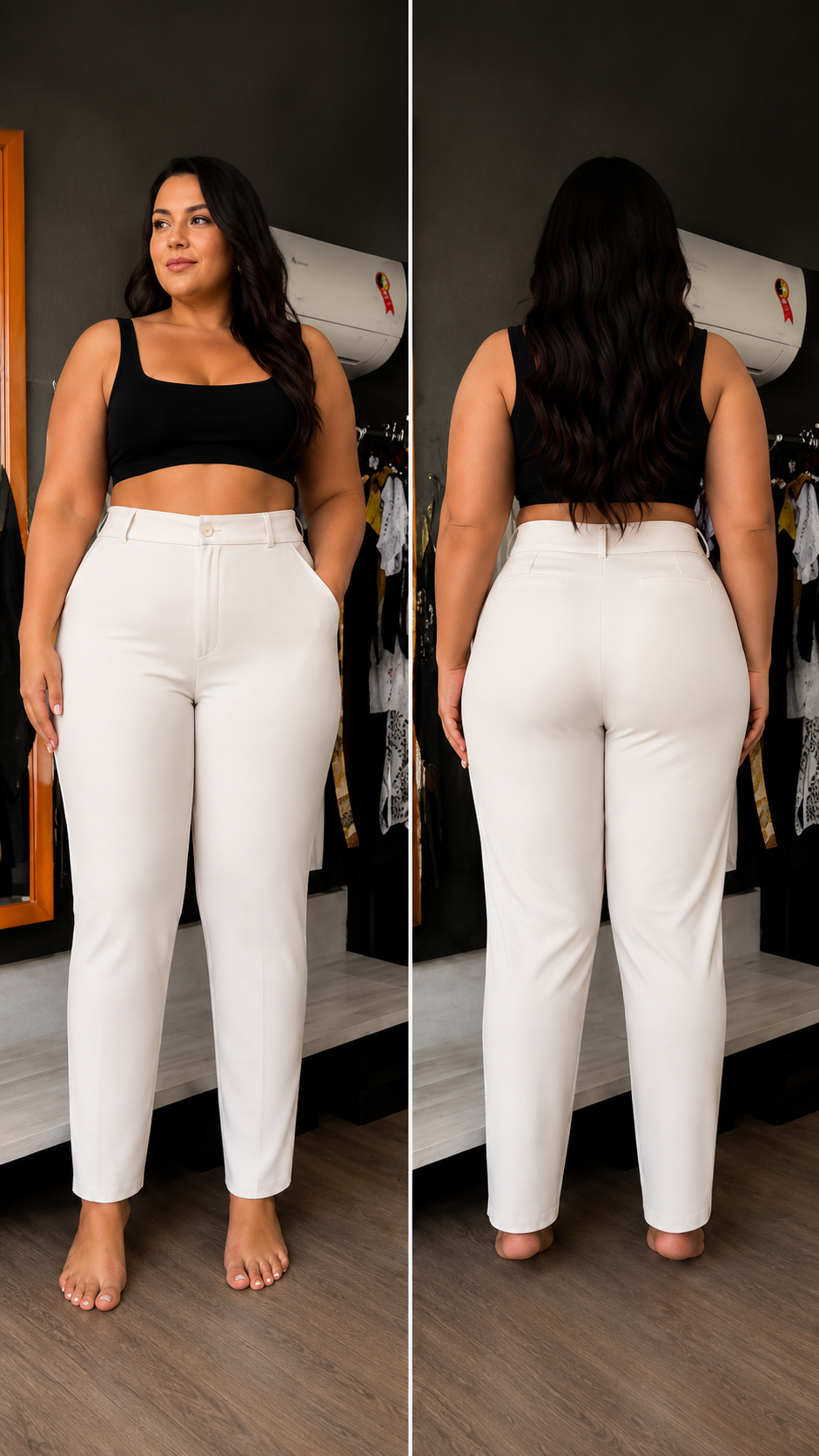 Calça Alfaiataria Plus Size