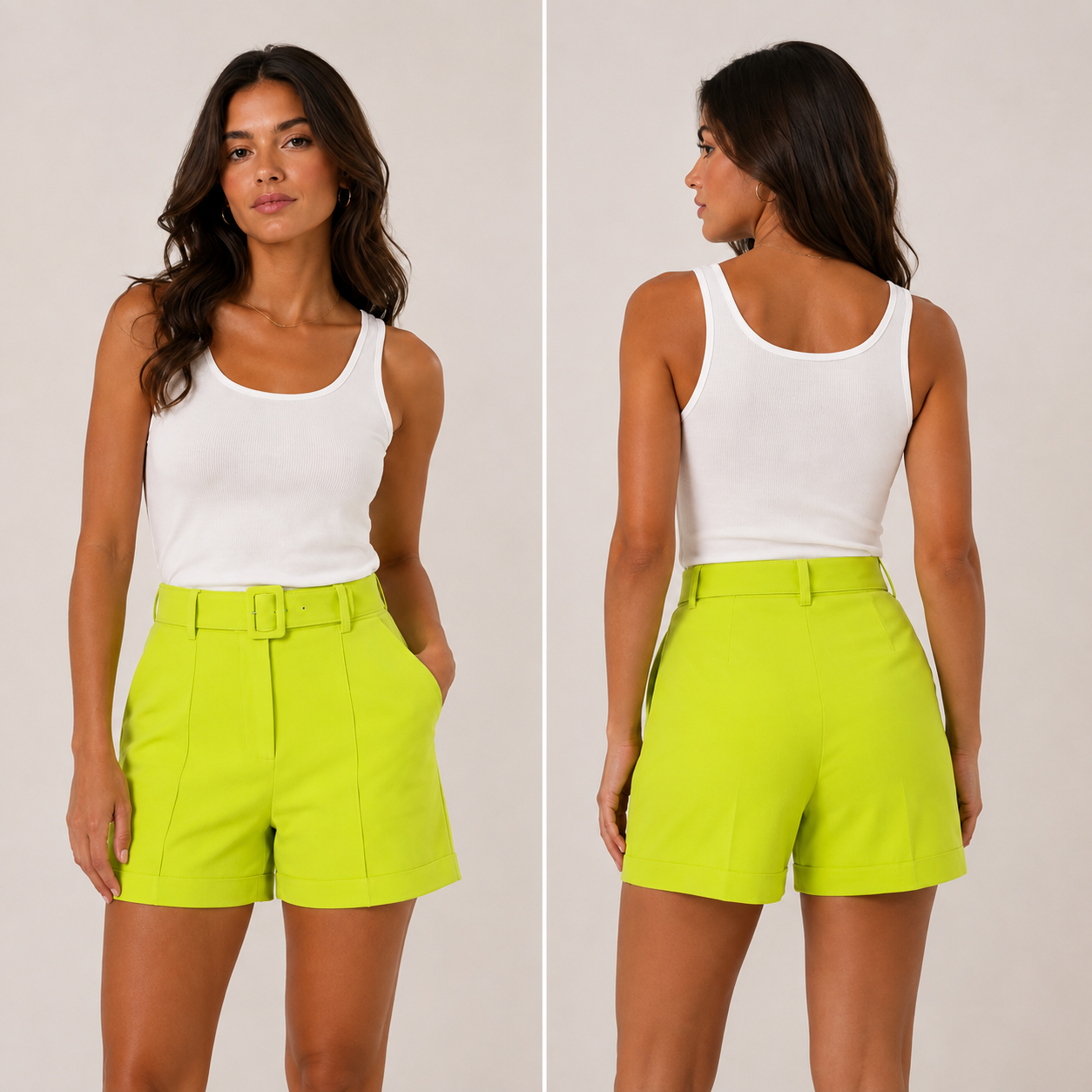Shorts Alfaiataria C/ Cinto