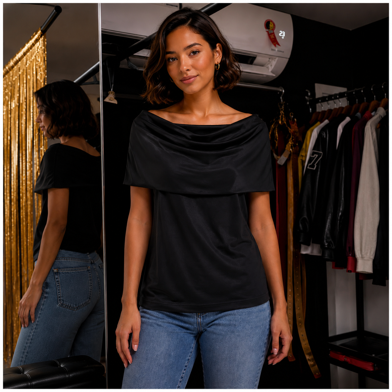 T-Shirt Regata Com Gola