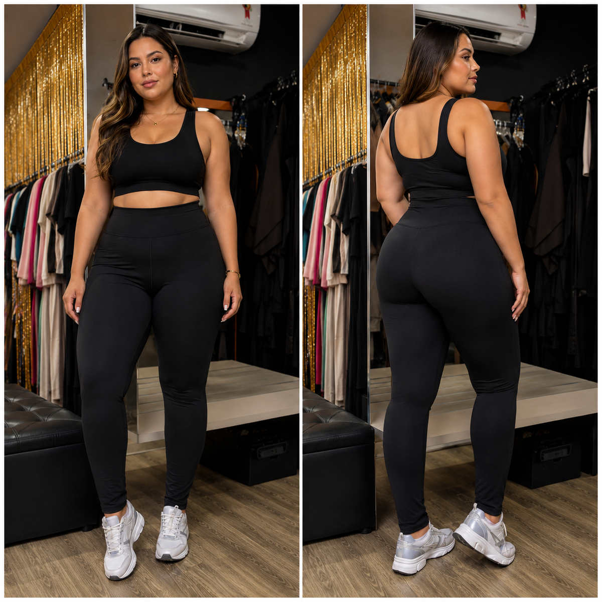 Legging Flanelada Plus Size