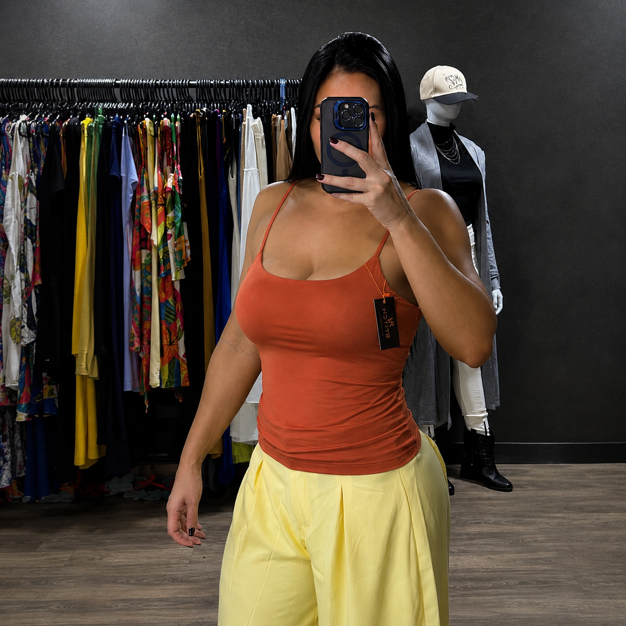 Blusinha Alça Com Bojo - Tam.U