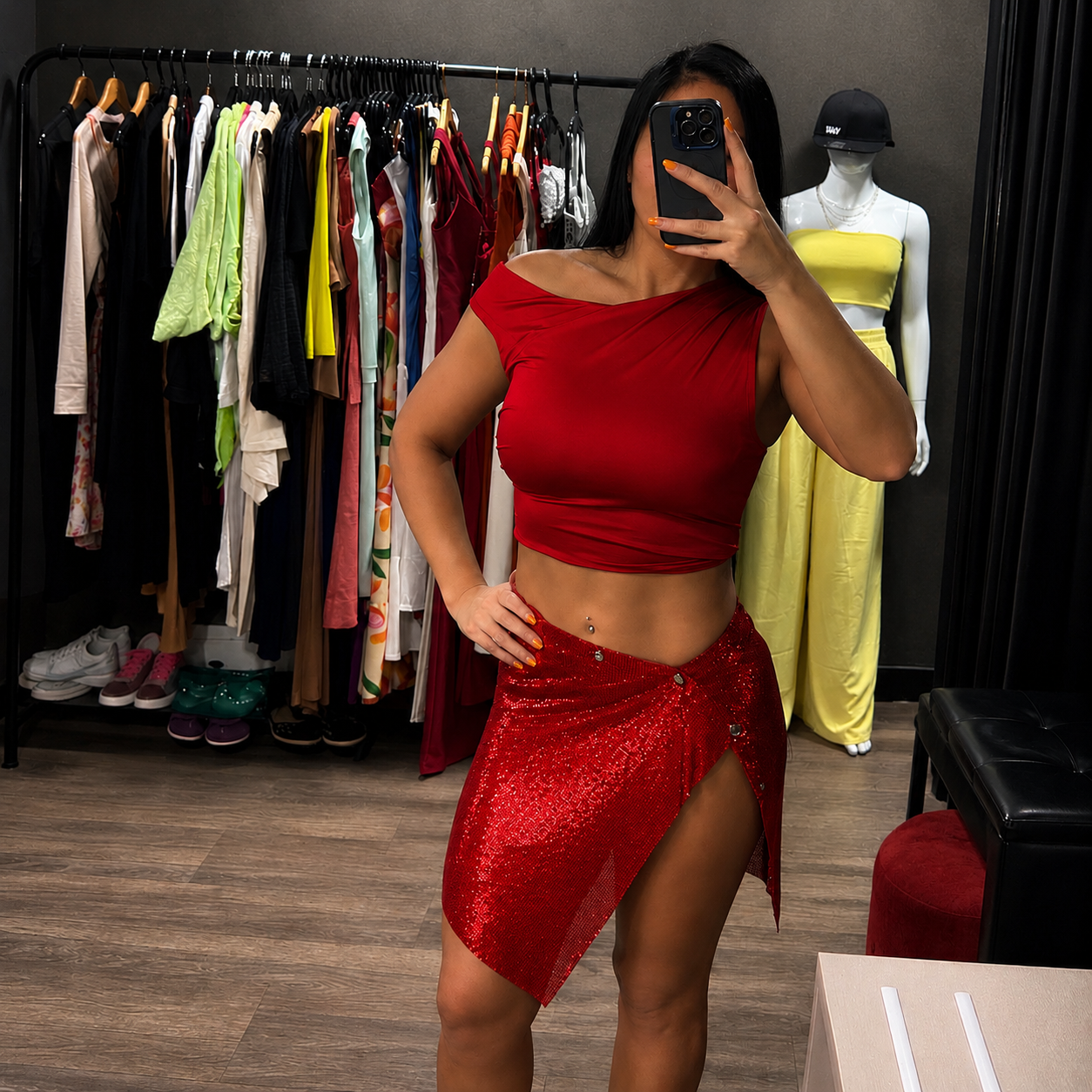 Cropped Elastano