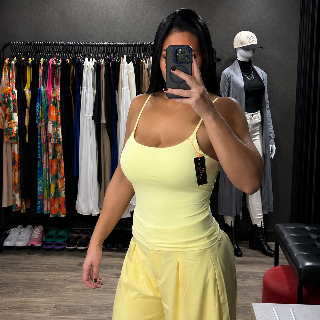 Blusinha Alça Com Bojo - Tam.U