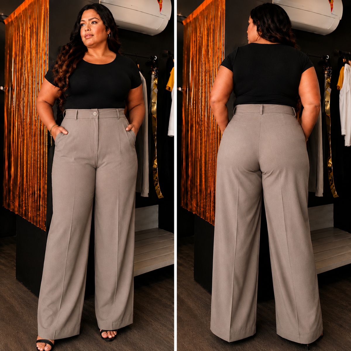 Calça Alfaiataria Plus Size