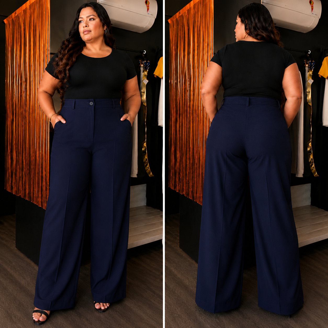 Calça Alfaiataria Plus Size