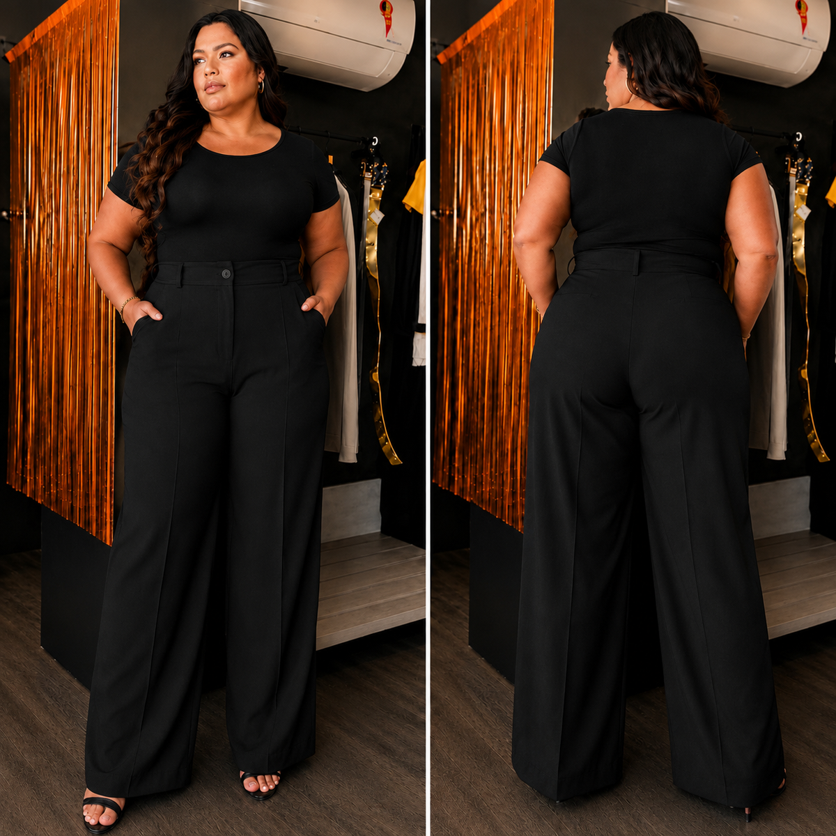 Calça Alfaiataria Plus Size
