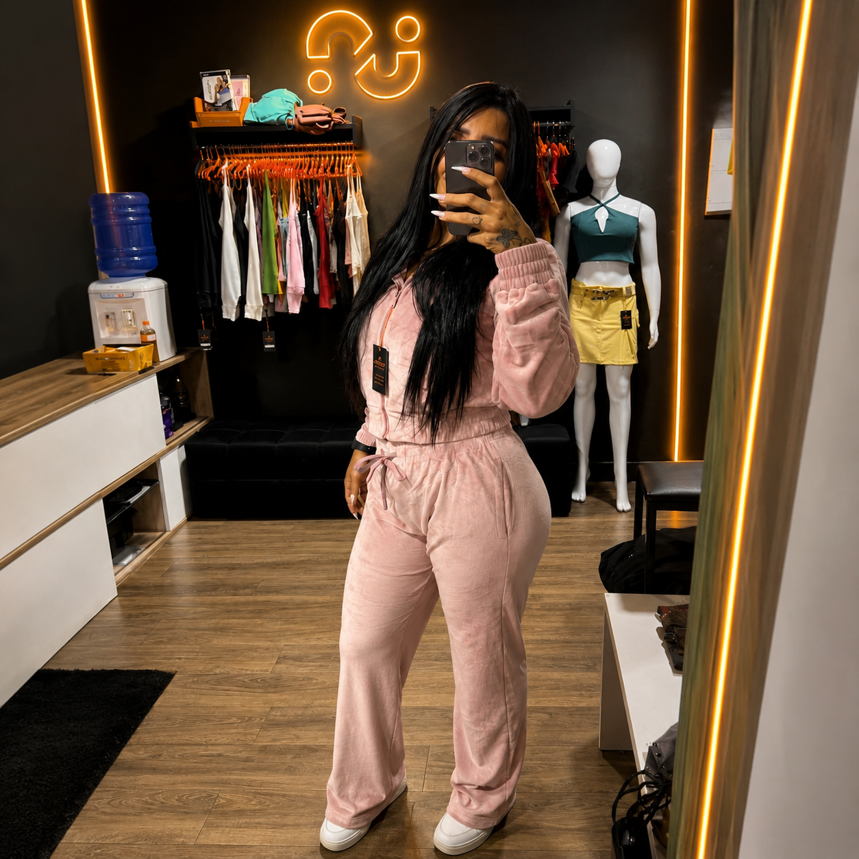Conjunto Plush Com Capuz