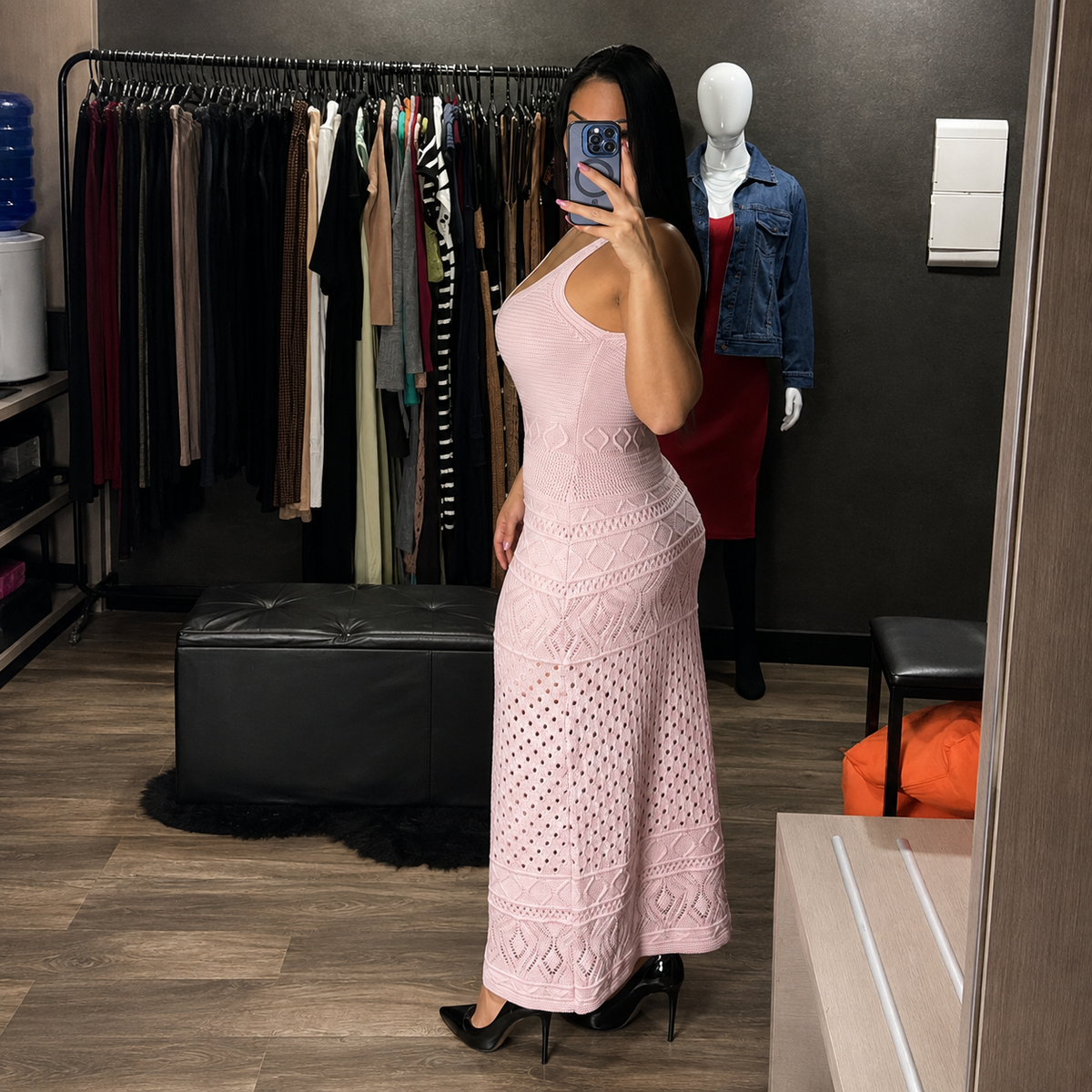 Vestido Tricô
