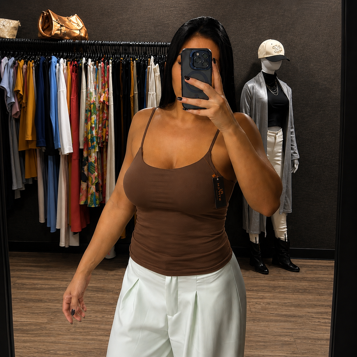 Blusinha Alça Com Bojo - Tam.U