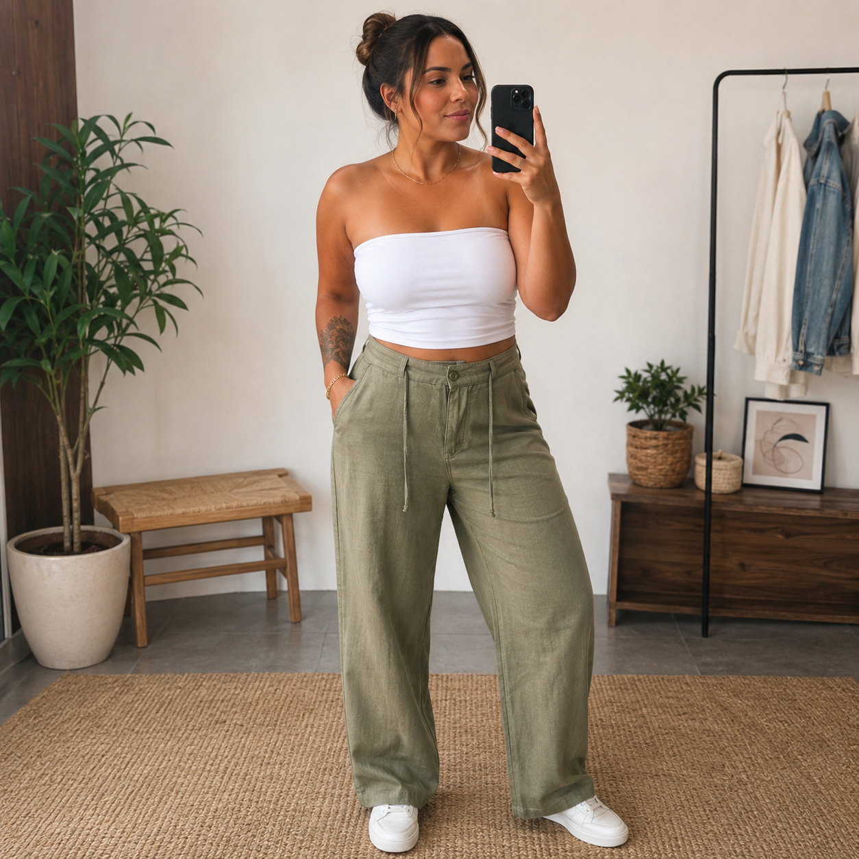 Calça Linho