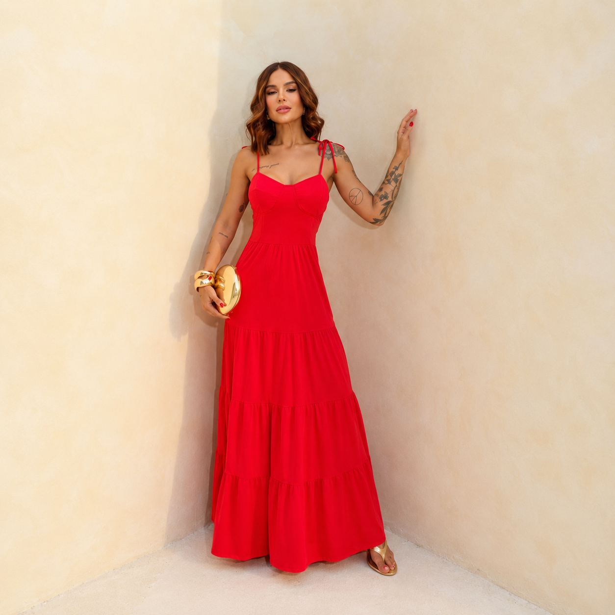 Vestido Longo C/ Bojo