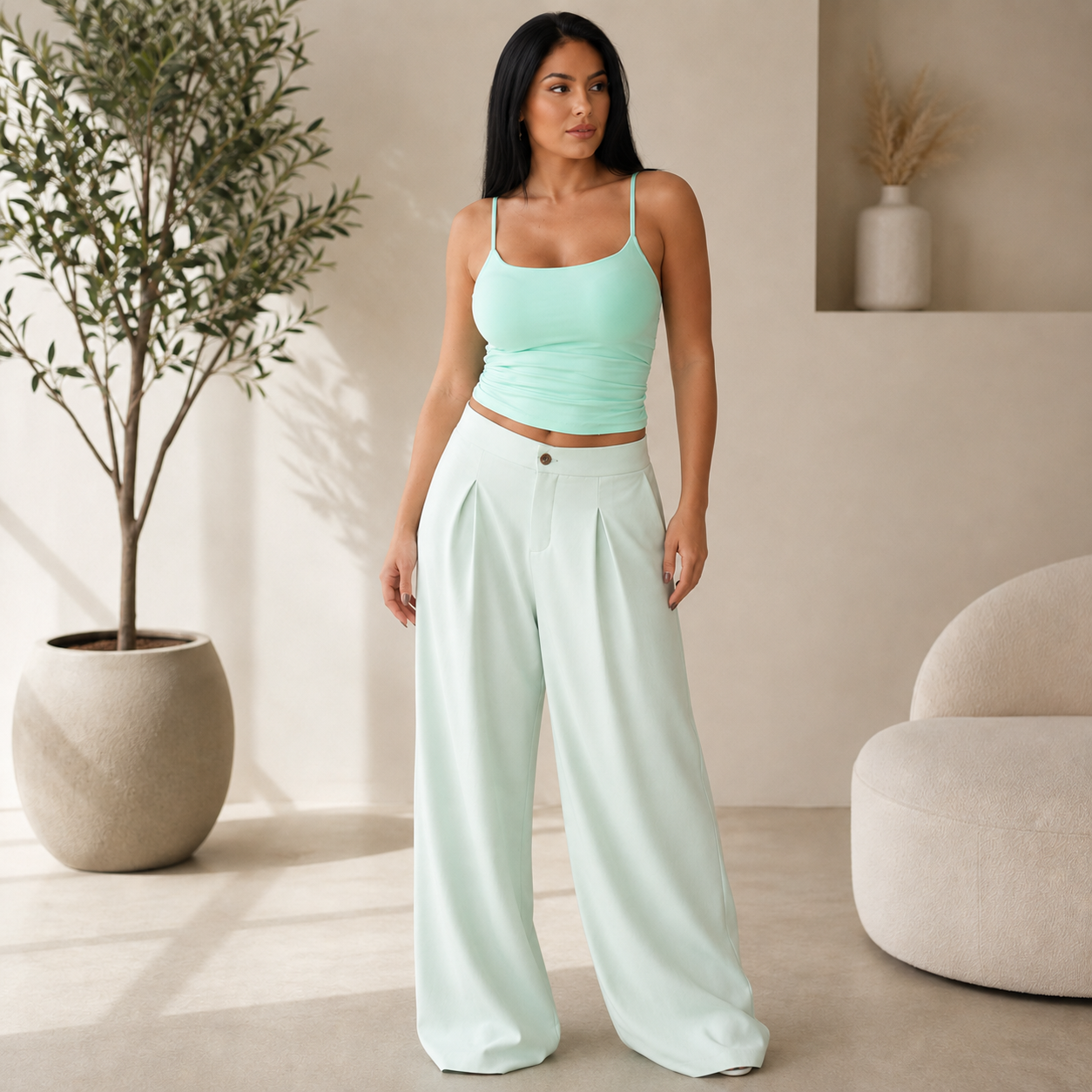 Calça Maxi Pantalona