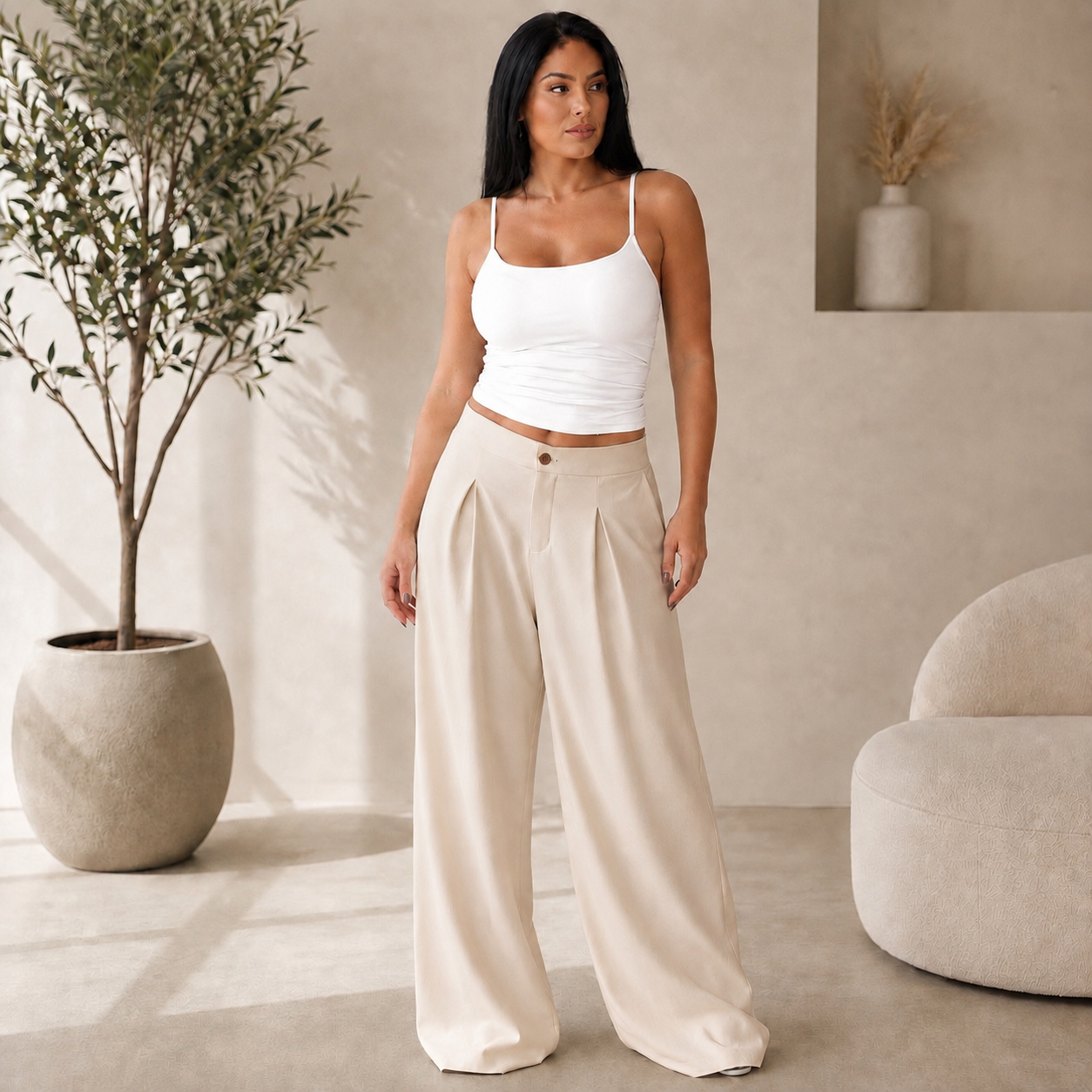Calça Maxi Pantalona