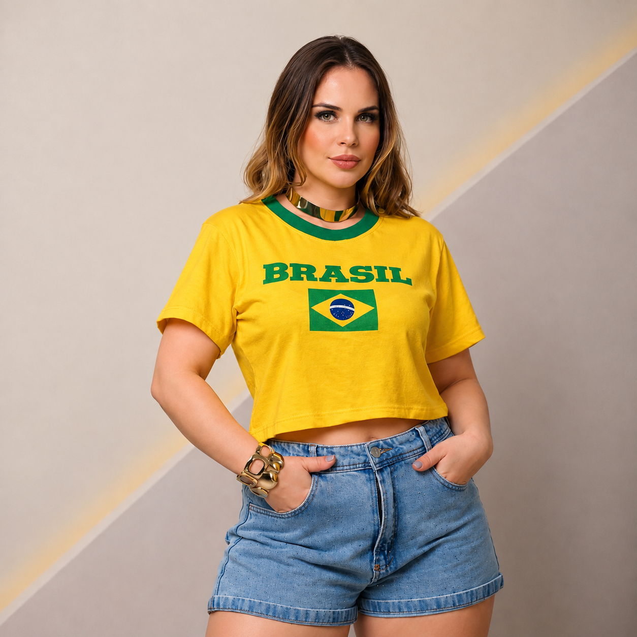 Cropped Brasil