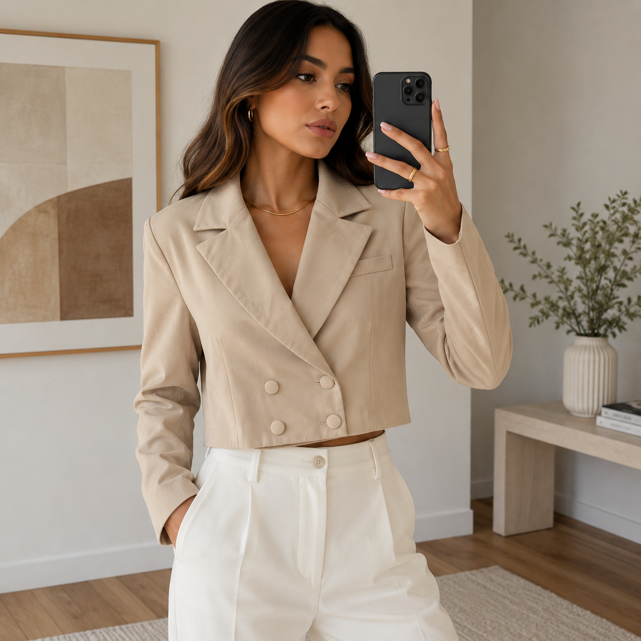 Blazer Cropped